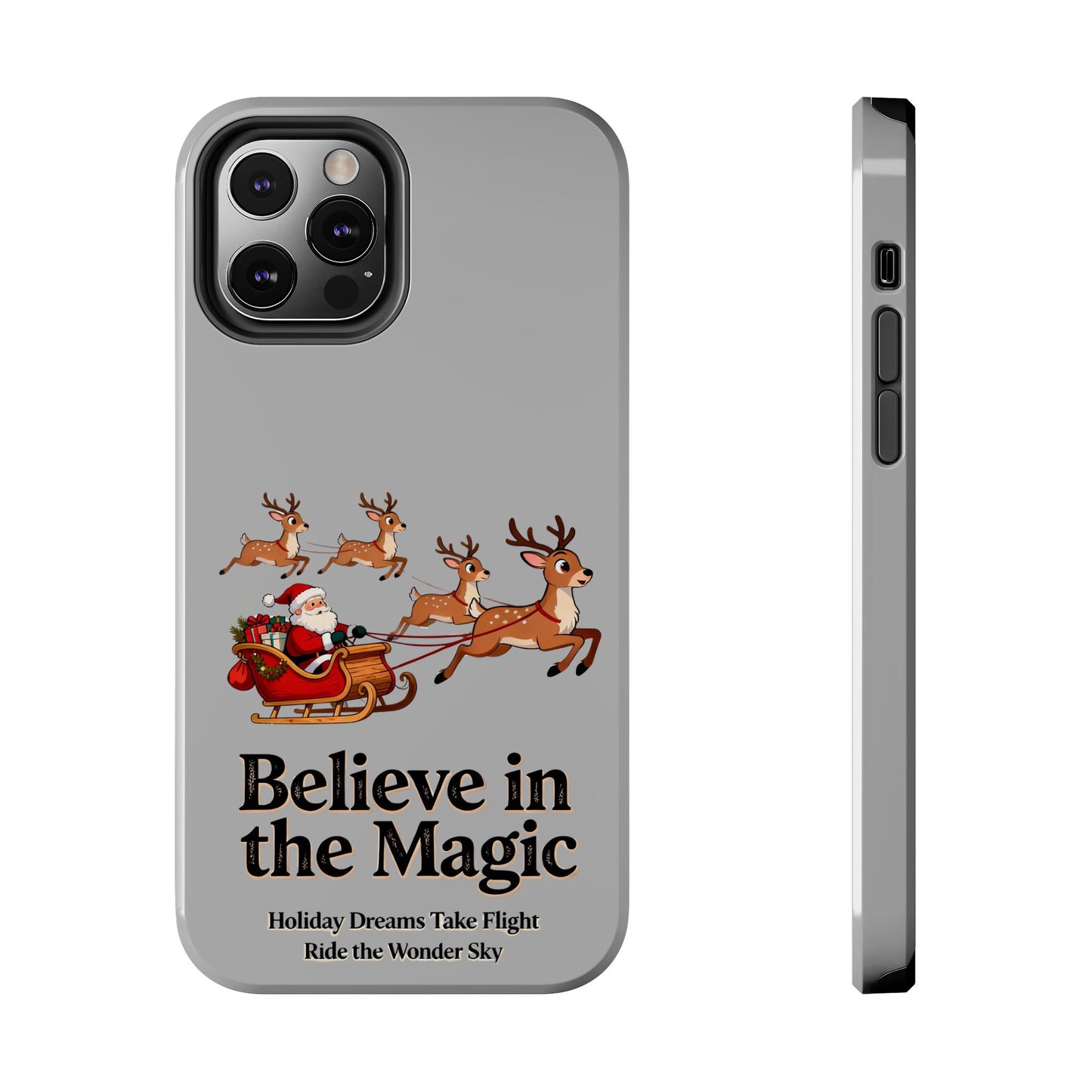 Enchanted Holiday Spirit Phone Case – Festive Christmas Art for Cozy Winter Vibes