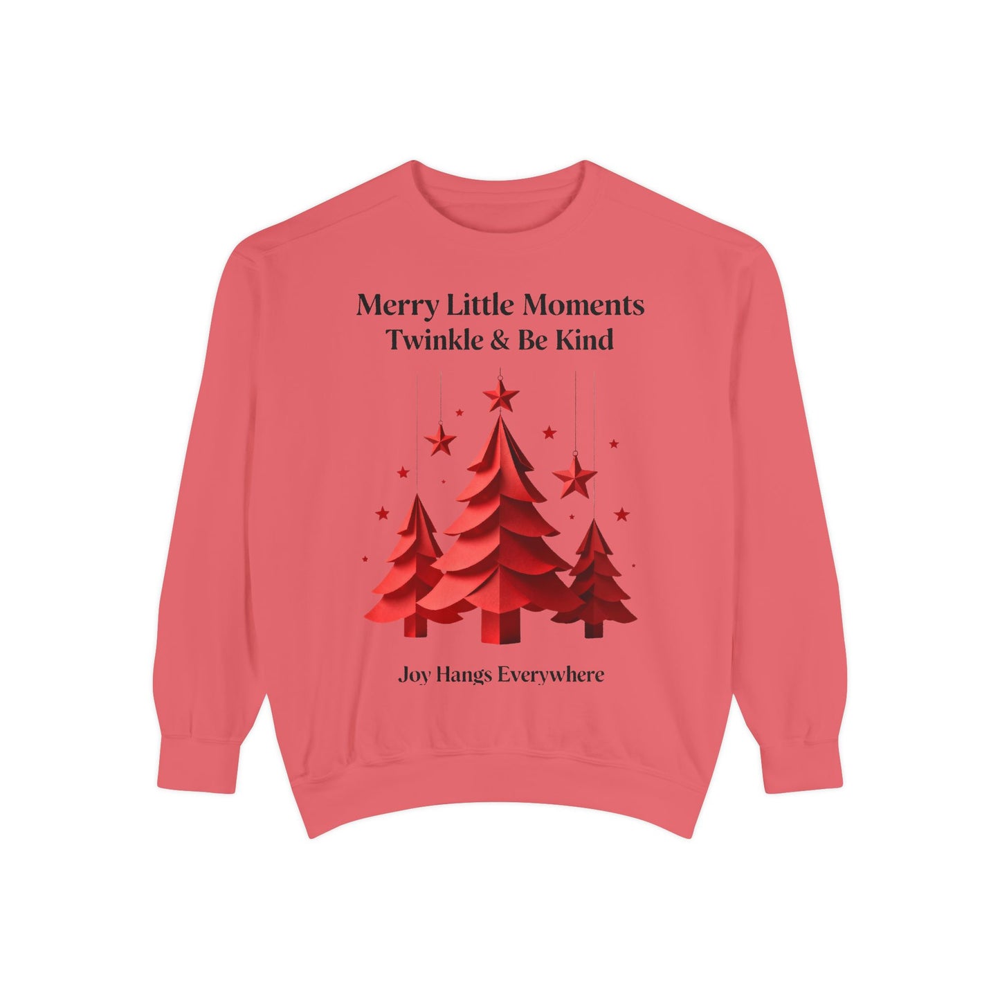 Twinkle & Kindness Christmas Pullover – Cute Holiday Graphic Sweatshirt for Winter Cheer
