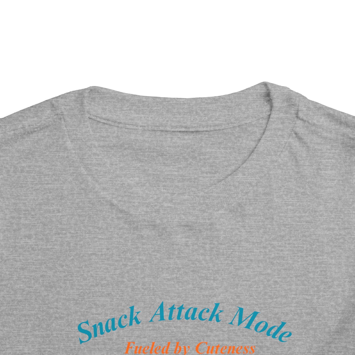 Snack Attack Bunny Tee for Toddlers – Cute Food-Loving Kids Graphic Shirt