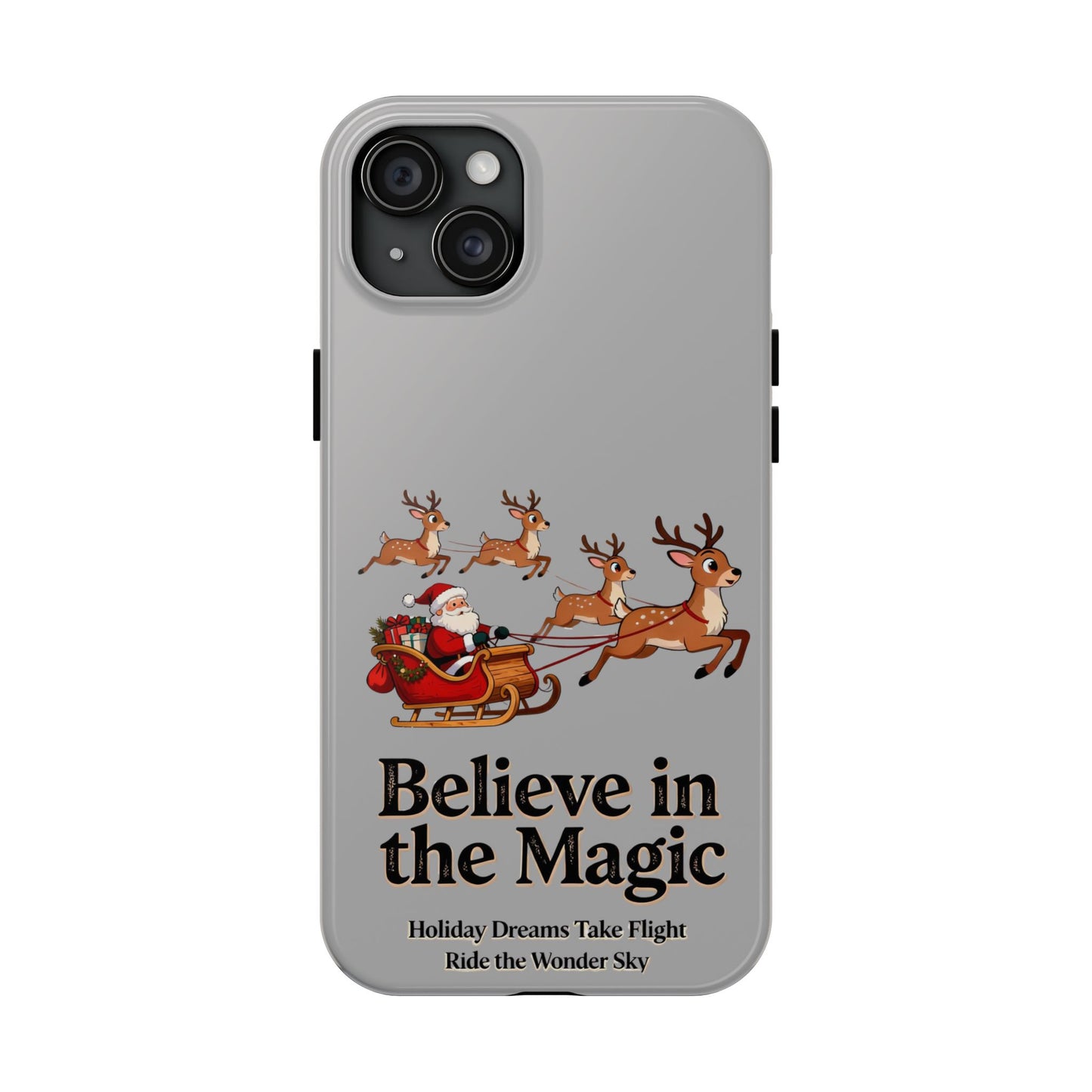 Enchanted Holiday Spirit Phone Case – Festive Christmas Art for Cozy Winter Vibes