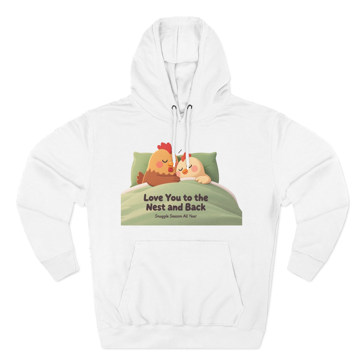 Cluckin’ Cozy Hoodie – Funny Chicken Graphic Sweatshirt That Feels Like a Warm Hug