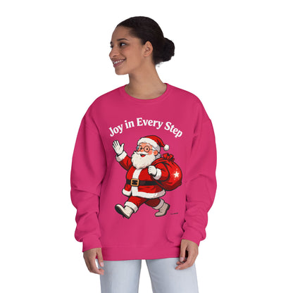 Festive Santa Crewneck: Cozy Christmas Pullover Gift