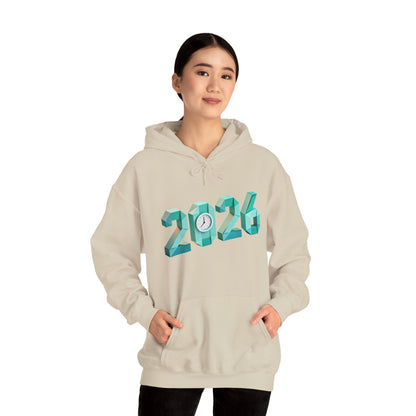 2026 Celebration Hoodie – Bold Throwback Year Design for Festive Winter Wear