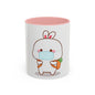 Carrot Backpack Bunny Cup – Whimsical Ceramic Mug for Cute Morning Sips & Cozy Drinks