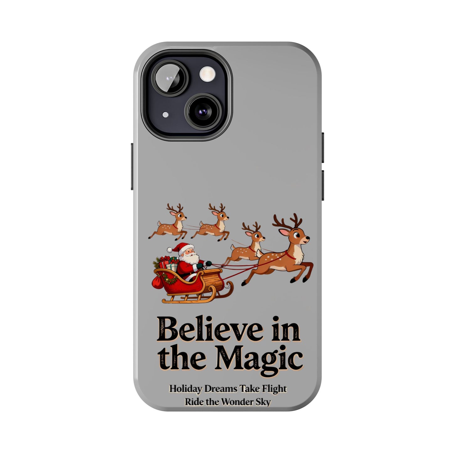 Enchanted Holiday Spirit Phone Case – Festive Christmas Art for Cozy Winter Vibes