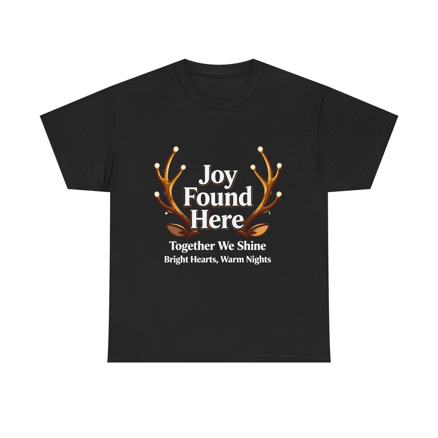 Festive Reindeer Antlers Tee – Joyful Christmas Shirt for Heartwarming Holiday Moments