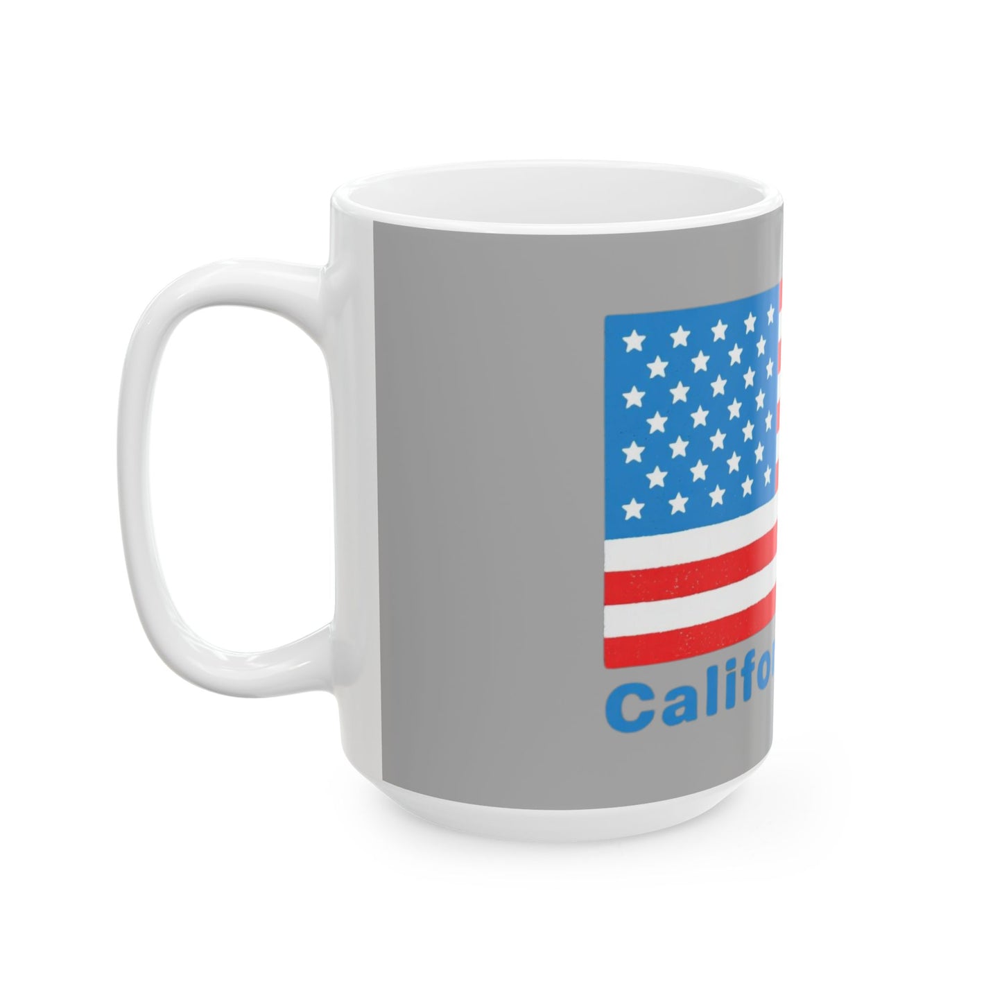 California Bear Heritage Mug – Vintage USA State Pride Ceramic Coffee Cup