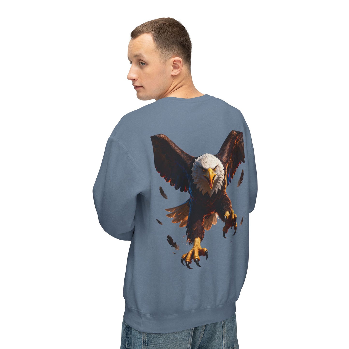 Eagle Emblem Custom Sweatshirt
