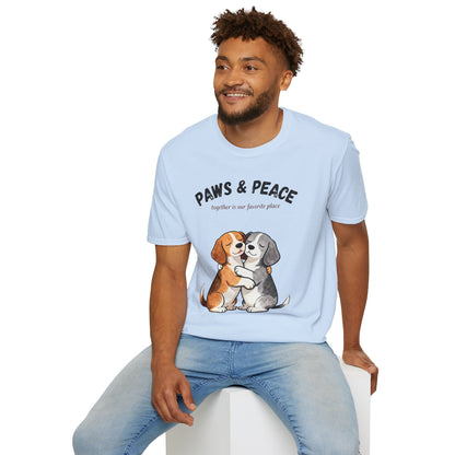Beagle Hug Shirt – Cute Dog Lover Tee, Cozy Graphic Gift for Pet Moms & Dads