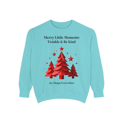 Twinkle & Kindness Christmas Pullover – Cute Holiday Graphic Sweatshirt for Winter Cheer
