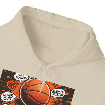 Custom Basketball Hoodie – Personalized Unisex Heavy Blend Hoodie for Players & Fans