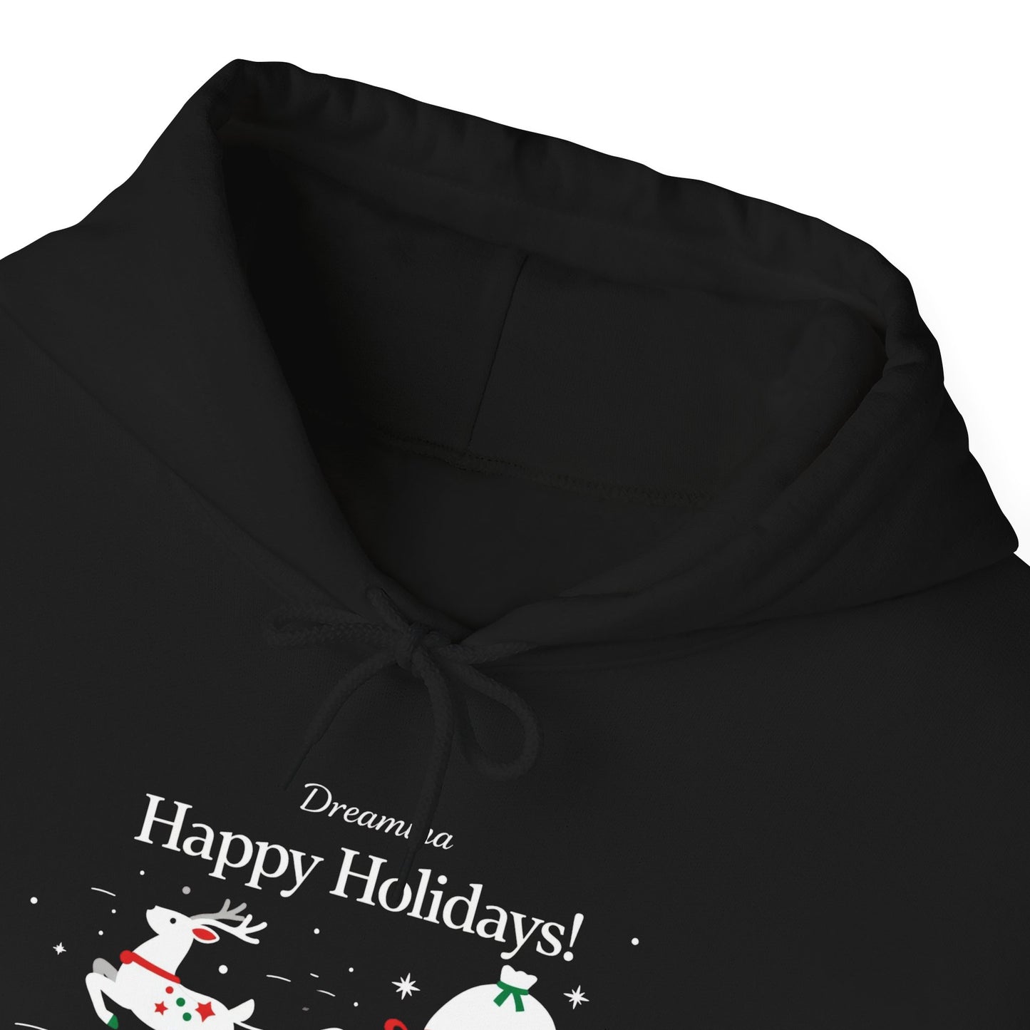Santa Sleigh Holiday Hoodie – Cozy Christmas Pullover for Joyful Winter Moments