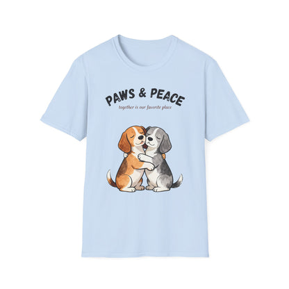 Beagle Hug Shirt – Cute Dog Lover Tee, Cozy Graphic Gift for Pet Moms & Dads