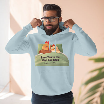 Cluckin’ Cozy Hoodie – Funny Chicken Graphic Sweatshirt That Feels Like a Warm Hug