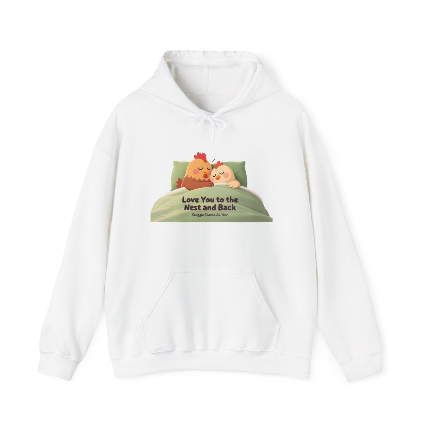 Whimsical Chicken Mom Hoodie – Sweet Mother’s Day Gift with Nest-Themed Quote