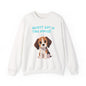 Beagle Life Sweatshirt – “Silence? Not a Chance!” Cozy Crewneck for Dog Homes Full of Joy and Barking
