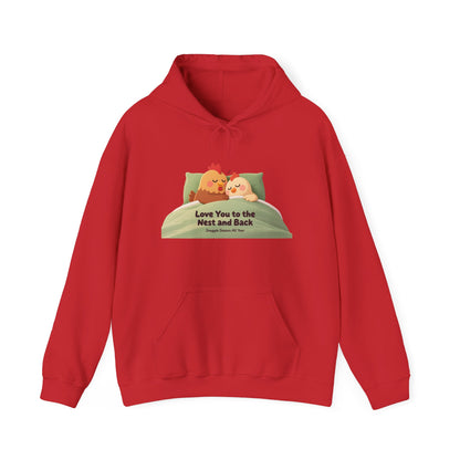Whimsical Chicken Mom Hoodie – Sweet Mother’s Day Gift with Nest-Themed Quote