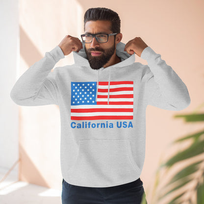 Custom USA Flag Hoodie – Personalized American Pride Sweatshirt