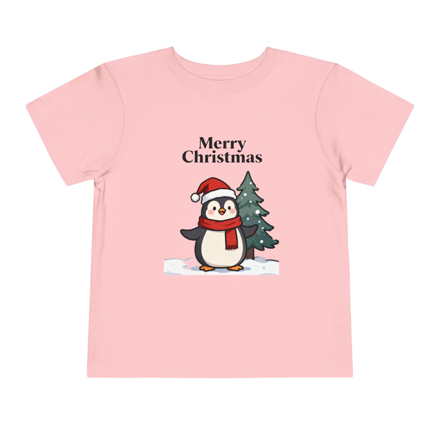 Cute Penguin Christmas Tee for Kids – Festive Holiday Toddler Shirt
