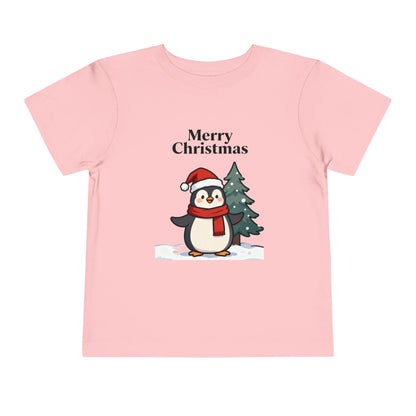 Cute Penguin Christmas Tee for Kids – Festive Holiday Toddler Shirt