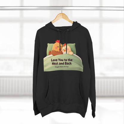 Cluckin’ Cozy Hoodie – Funny Chicken Graphic Sweatshirt That Feels Like a Warm Hug