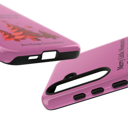 Twinkle & Kindness Christmas Cover – Soft Pink Winter Design for Cozy Holiday Vibes