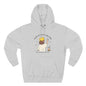 Kawaii Cat Café Hoodie – Soft Fleece Pullover with Relaxed Dreamer Message
