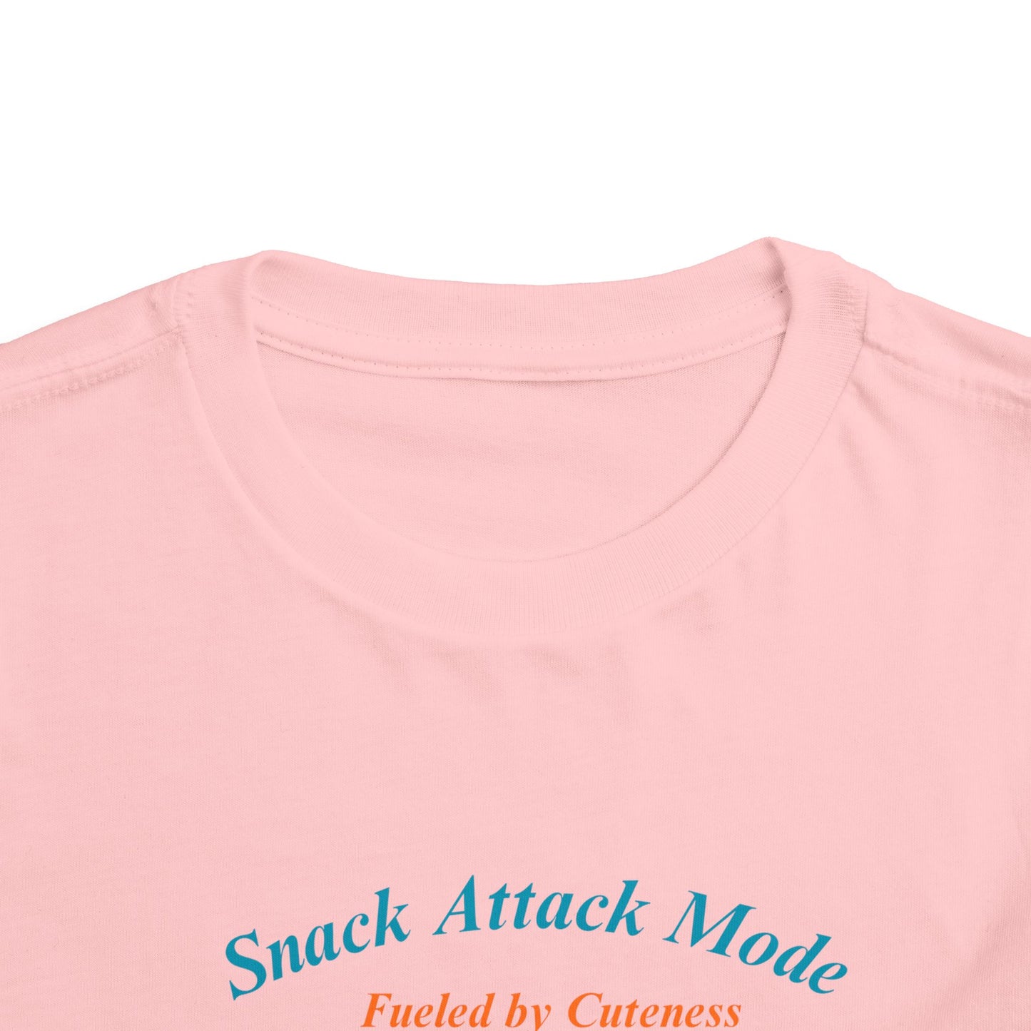 Snack Attack Bunny Tee for Toddlers – Cute Food-Loving Kids Graphic Shirt