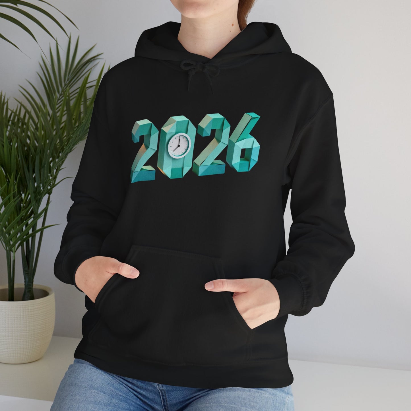 2026 Celebration Hoodie – Bold Throwback Year Design for Festive Winter Wear