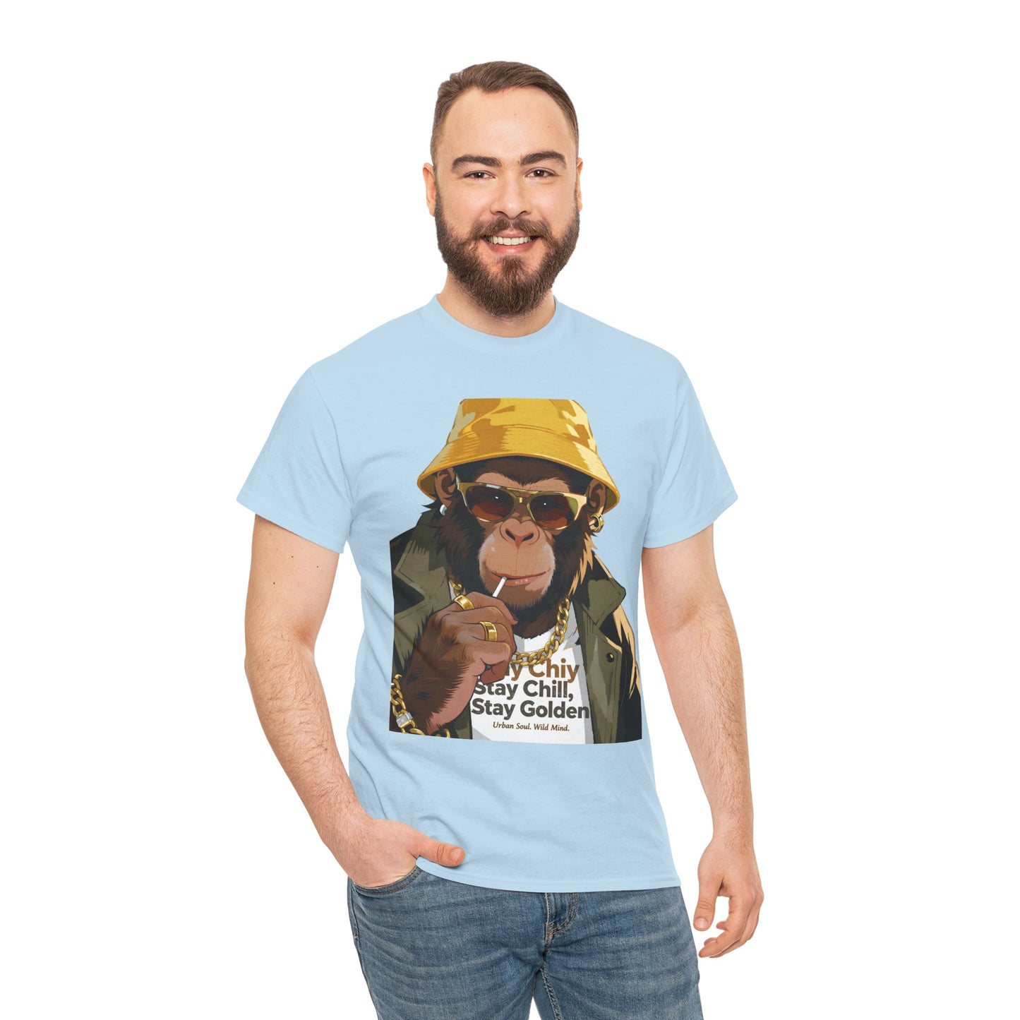 Urban Chimp Graphic T-Shirt – Chill Street Style with Retro Cool Attitude