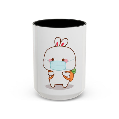 Carrot Backpack Bunny Cup – Whimsical Ceramic Mug for Cute Morning Sips & Cozy Drinks