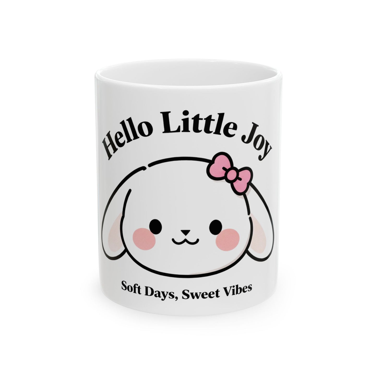 Soft Days Bunny Mug – Charming Ceramic Cup for Comfort, Warmth & Cheerful Sips