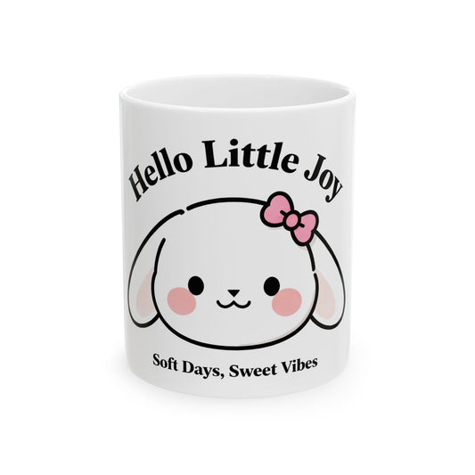 Soft Days Bunny Mug – Charming Ceramic Cup for Comfort, Warmth & Cheerful Sips