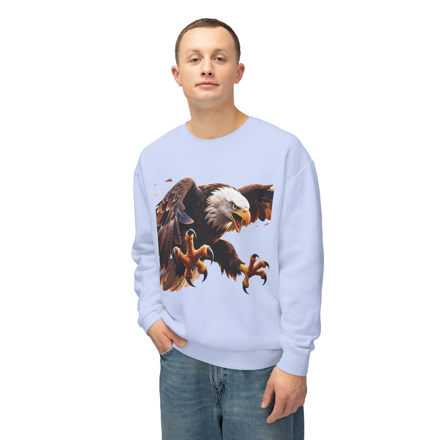 Eagle Emblem Custom Sweatshirt