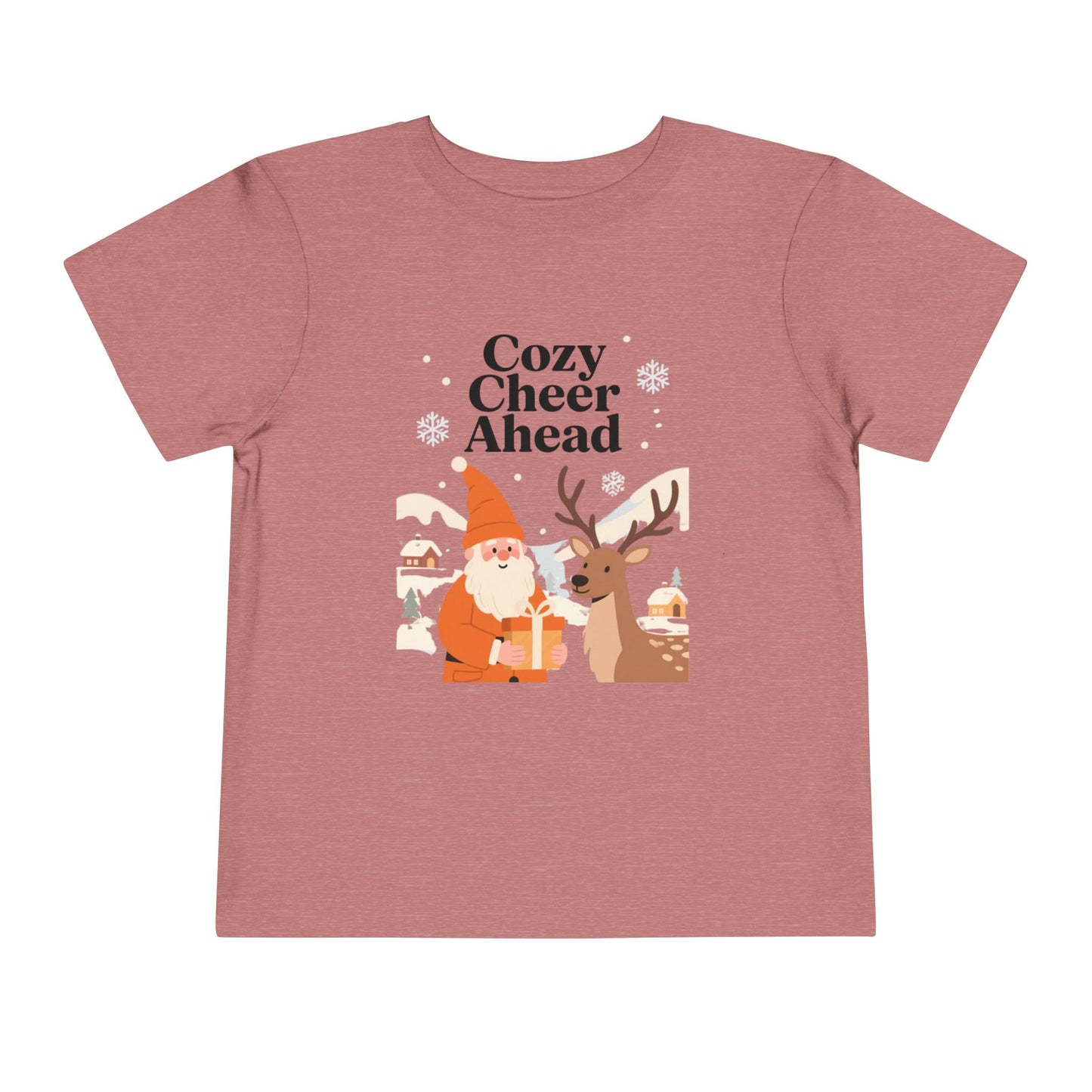 Winter Joy Kids Graphic Tee – Cute Holiday Smile Shirt for Toddlers