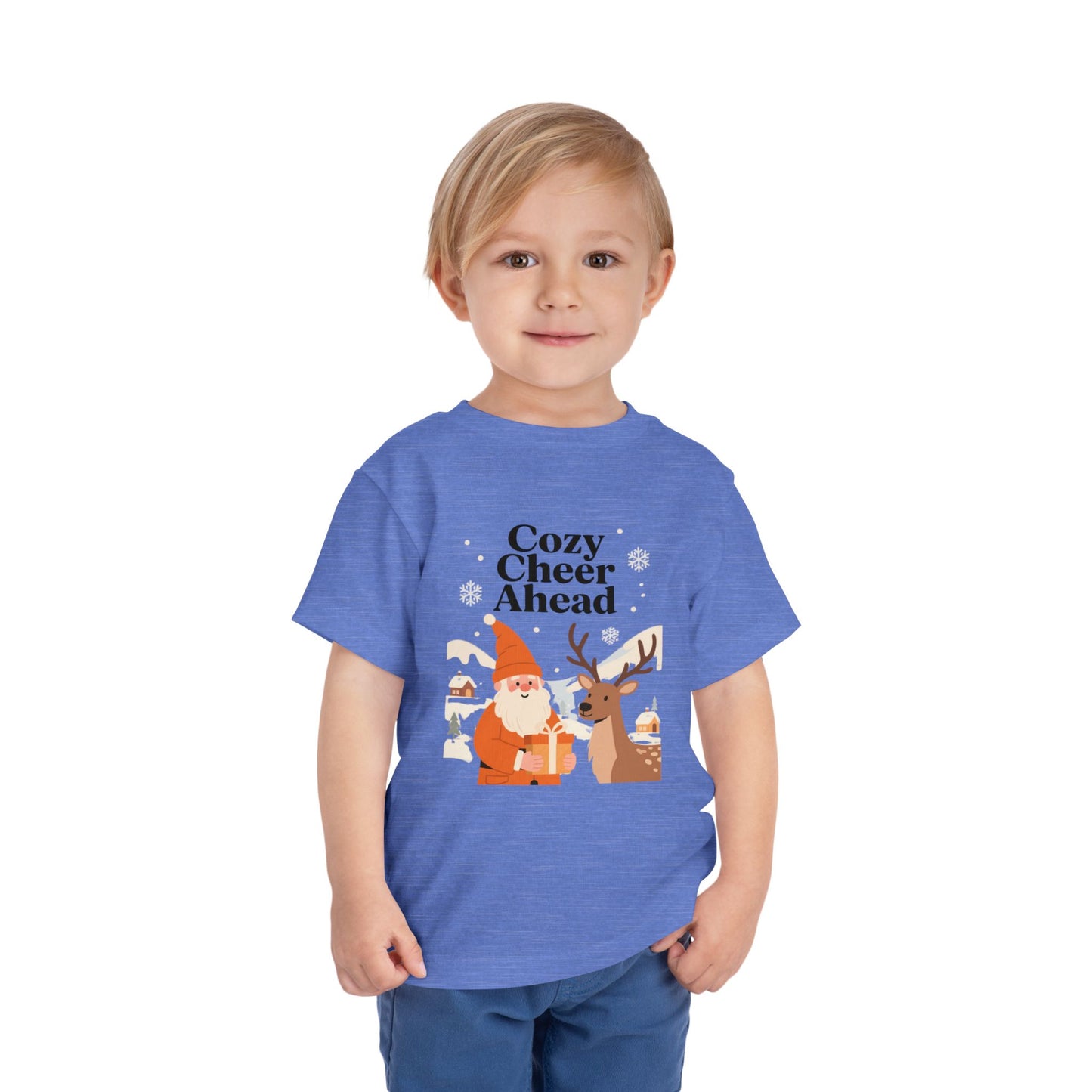 Winter Joy Kids Graphic Tee – Cute Holiday Smile Shirt for Toddlers