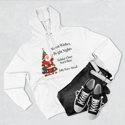 Cozy Santa Holiday Hoodie – Festive Winter Graphic Sweatshirt for Christmas Cheer
