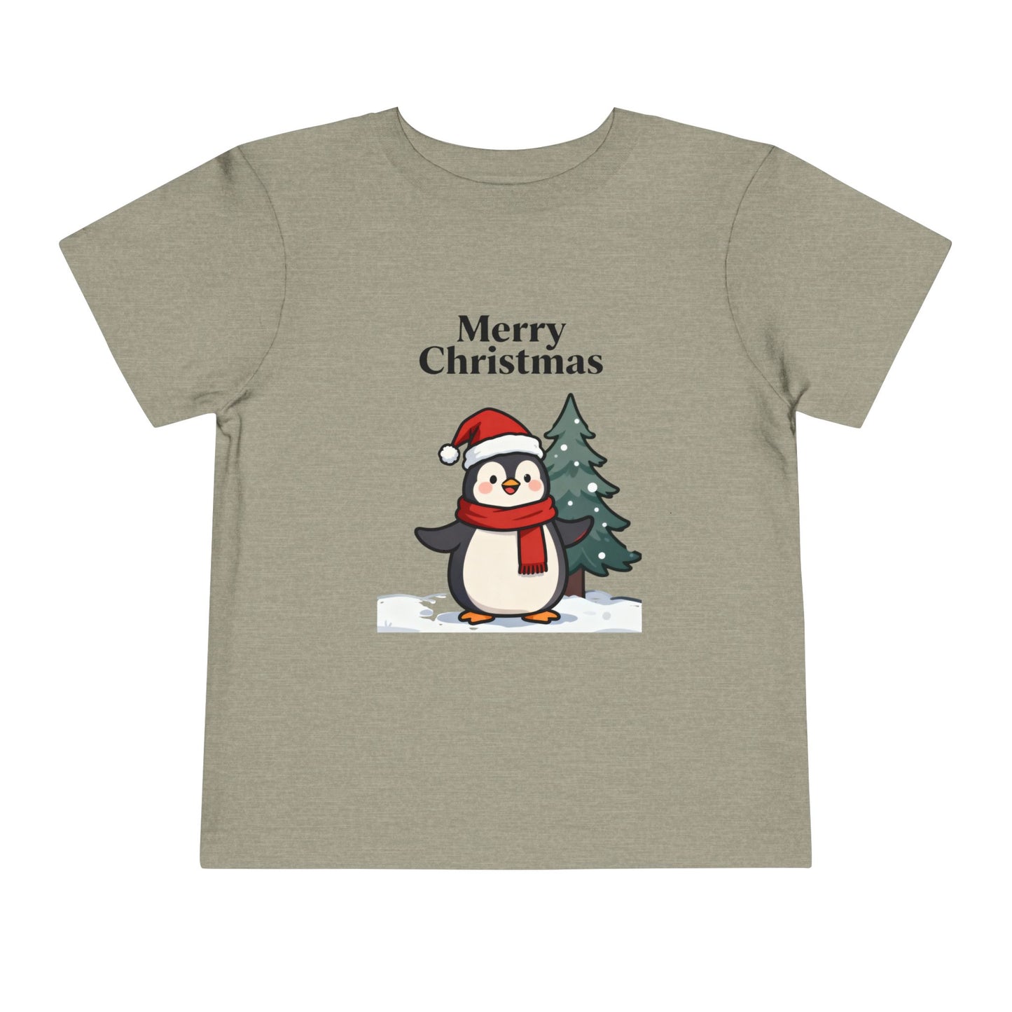 Cute Penguin Christmas Tee for Kids – Festive Holiday Toddler Shirt