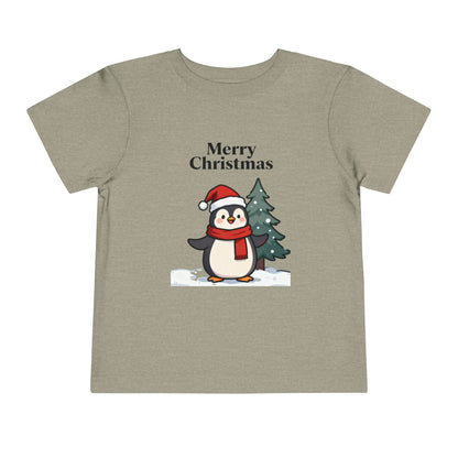 Cute Penguin Christmas Tee for Kids – Festive Holiday Toddler Shirt