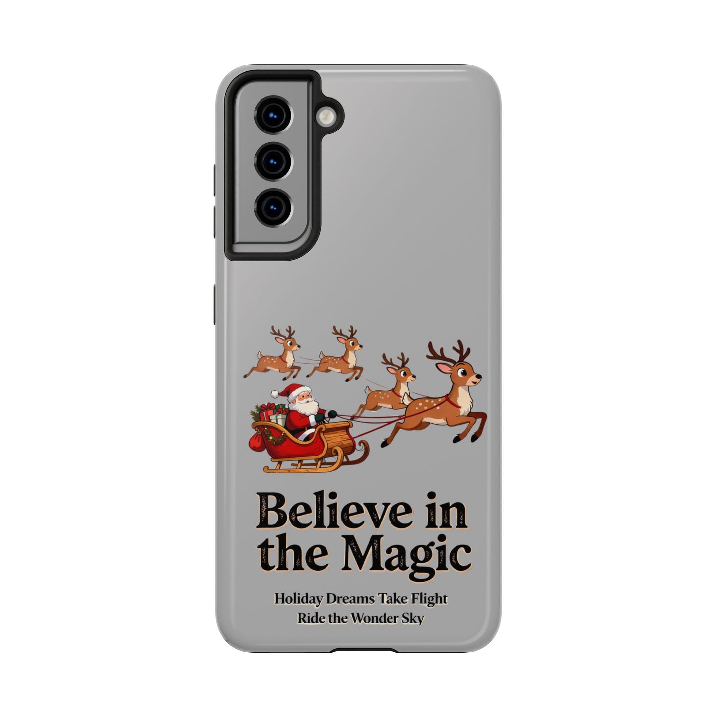 Enchanted Holiday Spirit Phone Case – Festive Christmas Art for Cozy Winter Vibes