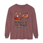 Holiday Spirit Long Sleeve Tee – Believe in the Magic of Christmas with Cozy Festive Style