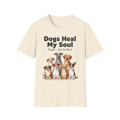 More Dogs, Less Drama – Hilarious Dog Pack Tee That Speaks Every Dog Lover’s Truth