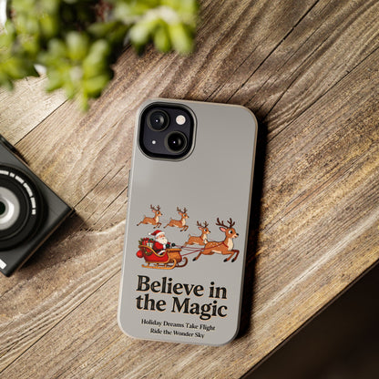 Enchanted Holiday Spirit Phone Case – Festive Christmas Art for Cozy Winter Vibes