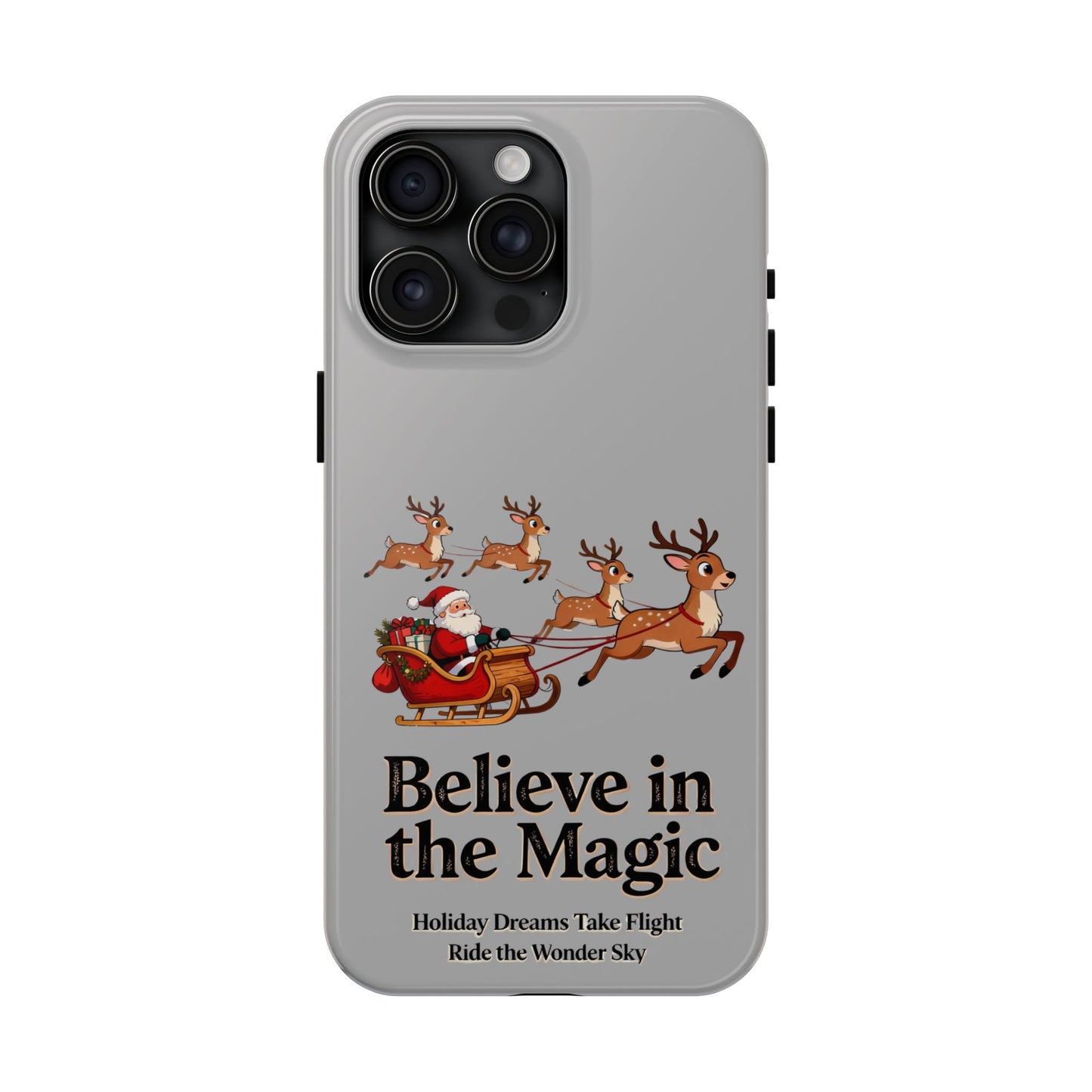 Enchanted Holiday Spirit Phone Case – Festive Christmas Art for Cozy Winter Vibes
