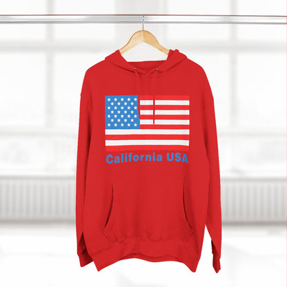 California Flag Pullover Hoodie – Classic Golden State Pride Apparel