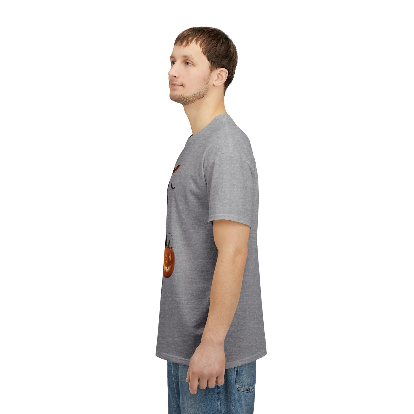 Midnight Pumpkin Glow Pup Tee — Cozy Witch Dog Shirt for Fall & Halloween Lovers