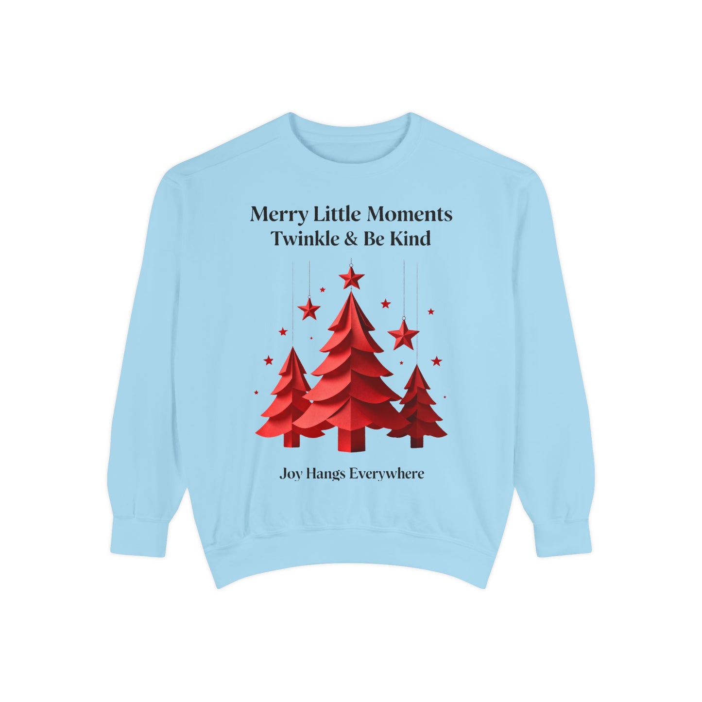 Twinkle & Kindness Christmas Pullover – Cute Holiday Graphic Sweatshirt for Winter Cheer