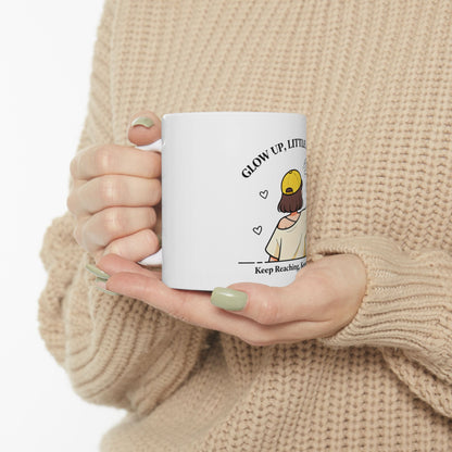 Little Dreamer Glow Mug – Inspiring Ceramic Coffee Cup for Motivation & Daily Positivity