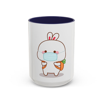Carrot Backpack Bunny Cup – Whimsical Ceramic Mug for Cute Morning Sips & Cozy Drinks