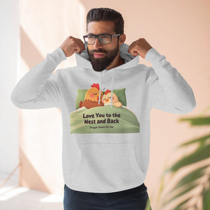 Cluckin’ Cozy Hoodie – Funny Chicken Graphic Sweatshirt That Feels Like a Warm Hug